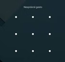 Zablokovaný telefon